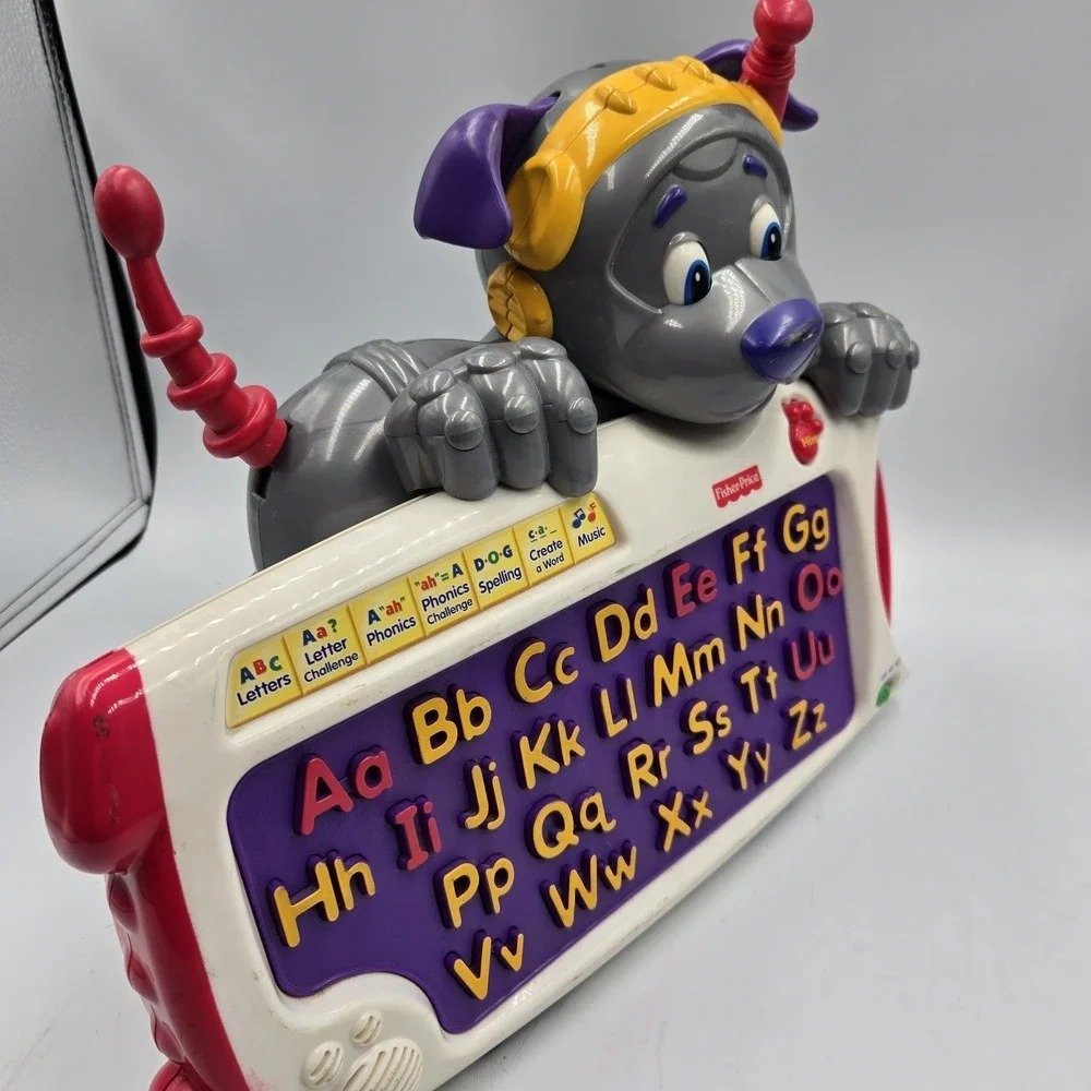 Fisher Price‎ Fetch The Phonics Animated Learning Dog 7 Learning Modes VTG Works